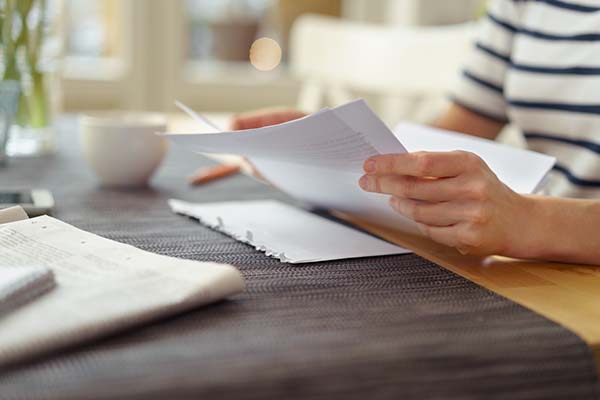 A woman considering if she needs a letter of instruction for her estate plan